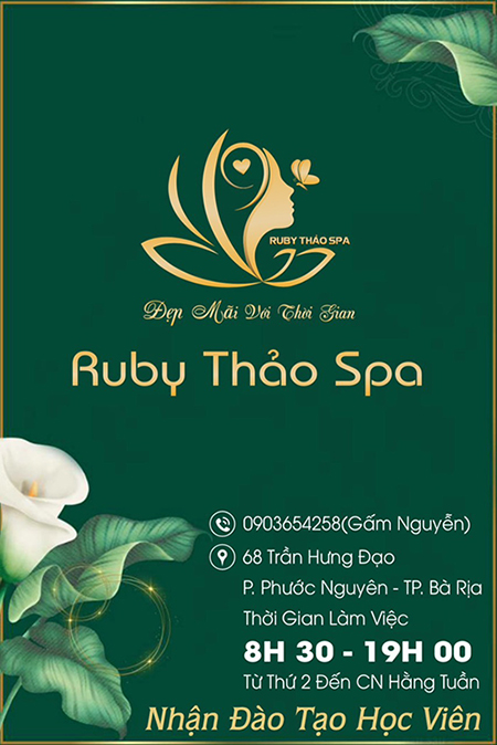 Gội đầu dưỡng sinh Ruby Thảo